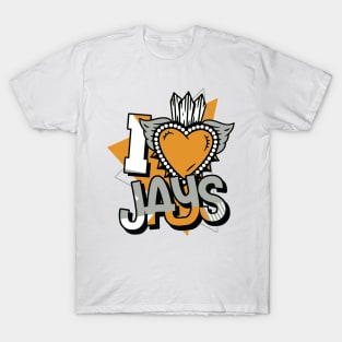 I Love Jays Light Curry T-Shirt